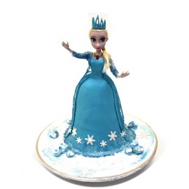 Elsa Princess Cake