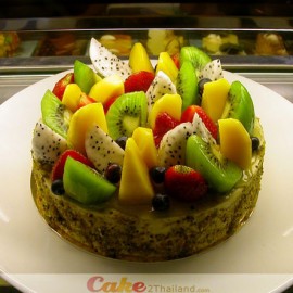 Fresh Fruit Cake - Thailand
