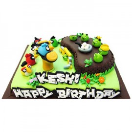 Angry Bird Cake 