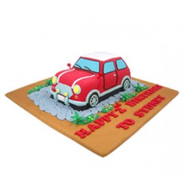 Mini Cooper Cake